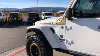 Lifted Jeep Wrangler Rubicon - Golden Knights Edition - Desert 215 Superstore - Las Vegas NV