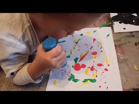 Jak ja maluję z małymi dziećmi? I czy dobrze jest mówić dziecku co ma malować lub rysować???