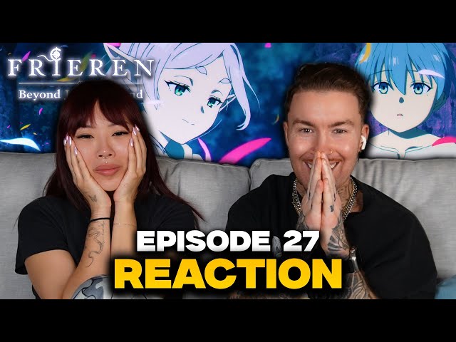 THIS IS BEAUTIFUL | Frieren: Beyond Journey's End Episode 27 Reaction class=