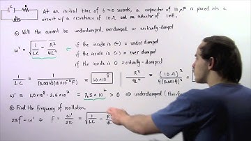 LCR Circuit Example # 1