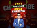 🎯 Crack NDA 1 2026 | Day 3/60 NDA Challenge🔥#shorts #mkc #nda12026 #ndaexam #ndaenglish #ndasyllabus