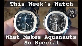 Patek Philippe Aquanaut - What Makes Them So Special? Focus on 5164a Travel Time &amp; 5968G Chrono