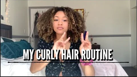 MY THICK CURLY HAIR ROUTINE// Dakota Rauls