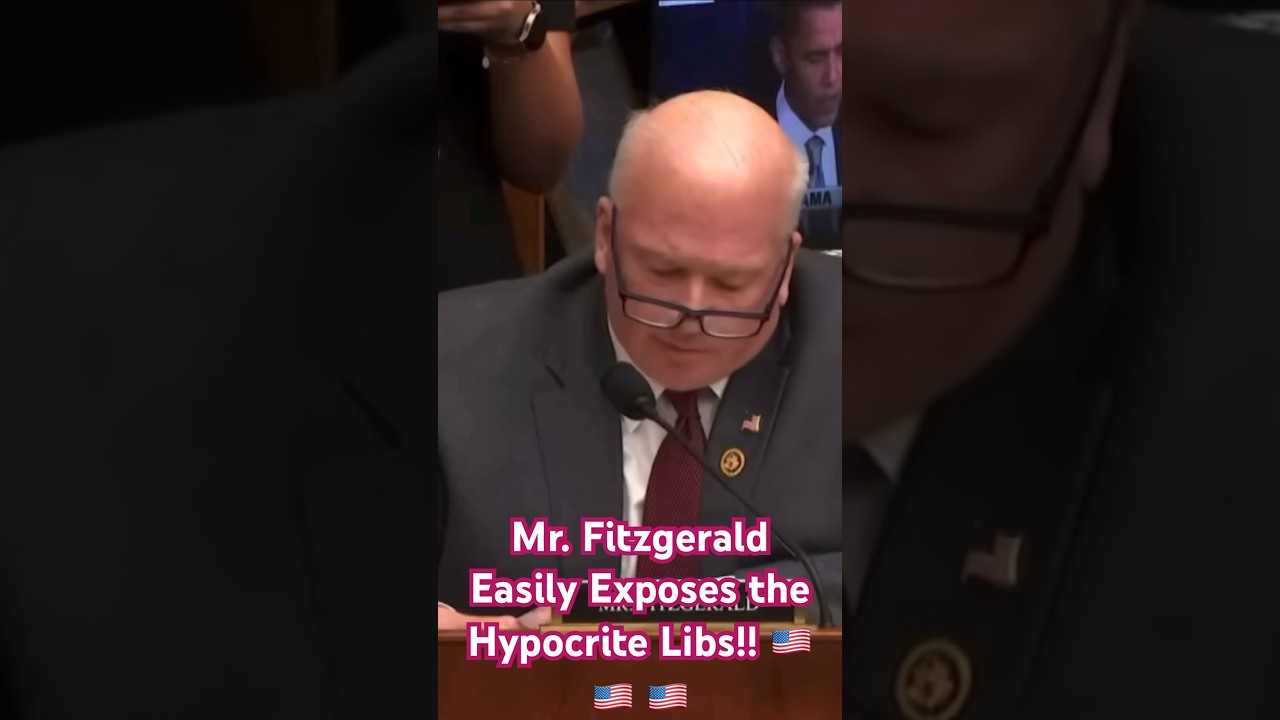 Мистер Фицджеральд легко разоблачает лицемерных либералов!! 🇺🇸 🇺🇸 🇺🇸
