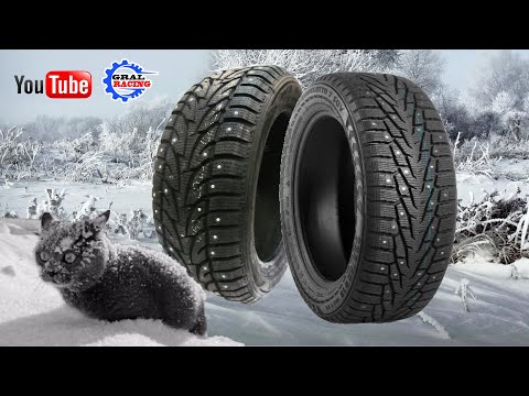 Обзор и сравнение бюджетных, шипованных зимних шин/ Nokian против Sailun