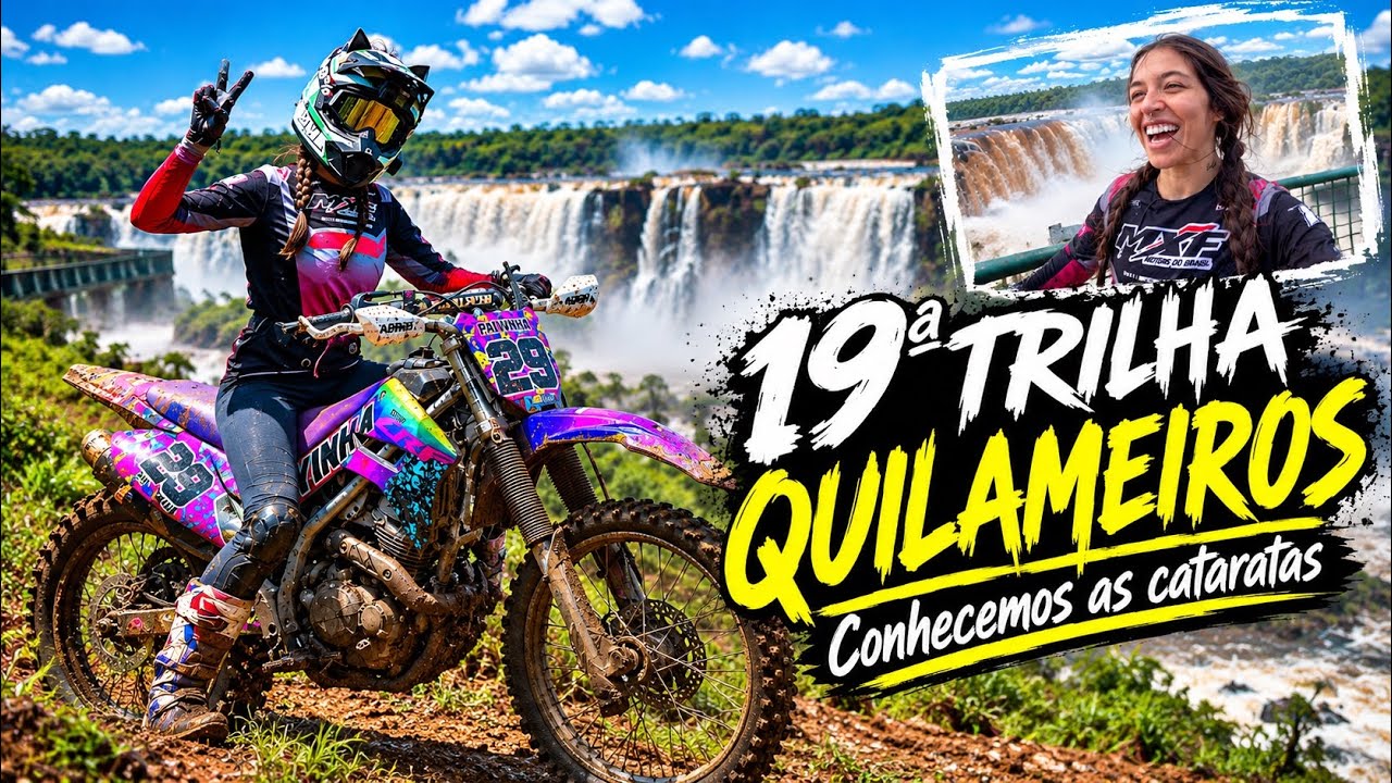 Tace Test 19ª TRILHA QUILAMEIROS / Cataratas do Salto Saldades Quilombo-SC - YouTube