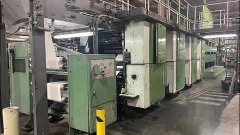 Goss Universal 45 Coldset/Heatset Web Press