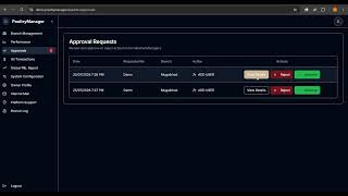 Approvals | PoultryManager Tutorial