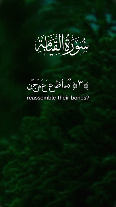 surah Al qiyamah