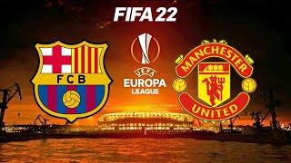 Manchester United - Barcelona (2-1) Maç Özeti | UEFA Avrupa Ligi Play-Off 2. Maçı