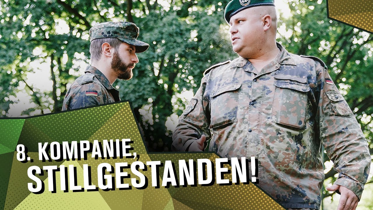 Im Gleichschritt Marsch - Rekruten bei der Bundeswehr part 1