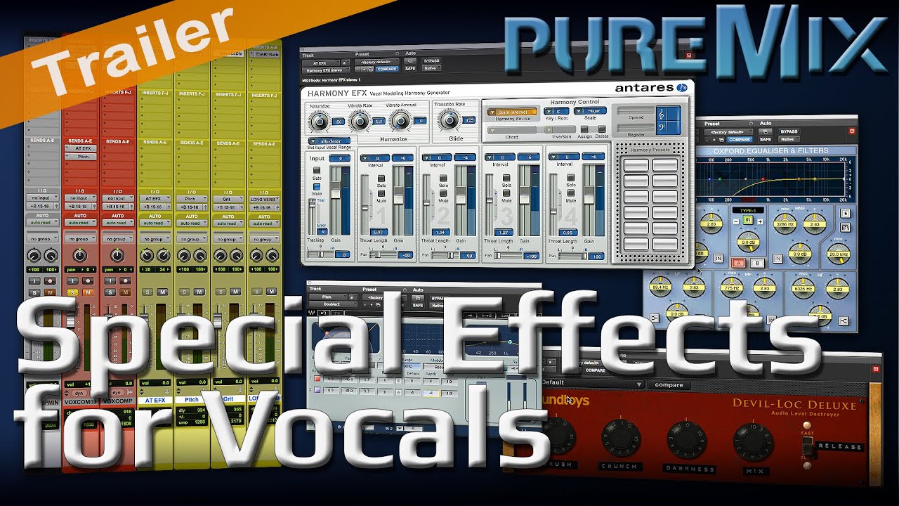 (Vocals) Mixing How To Add Special Effects And Creative Processing for A Vocal YouTube
