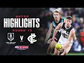 Port adelaide v carlton highlights  round 12 2024  afl