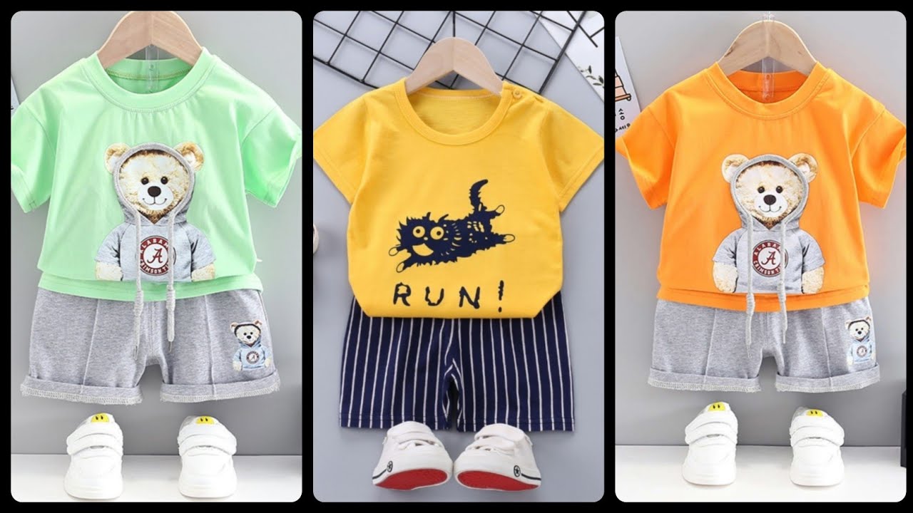 Kids Latest and Trendy T-Shirt and Short Set // Trendy dresses for baby ...