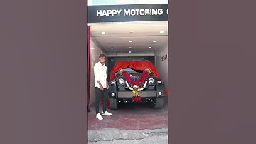 Delivery of Mahindra Thar 2023 | Cinematics 🔥