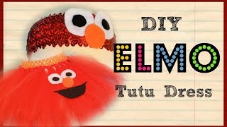 DIY - Elmo Birthday Tutu Set