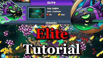 Lych Elite Tutorial ||  New Boss Bloon  || The Cabin (BTD6)