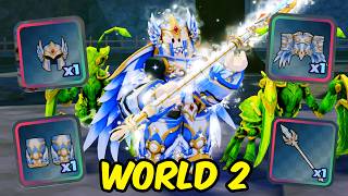 Noob to Max Level in Roblox Loot Up World 2