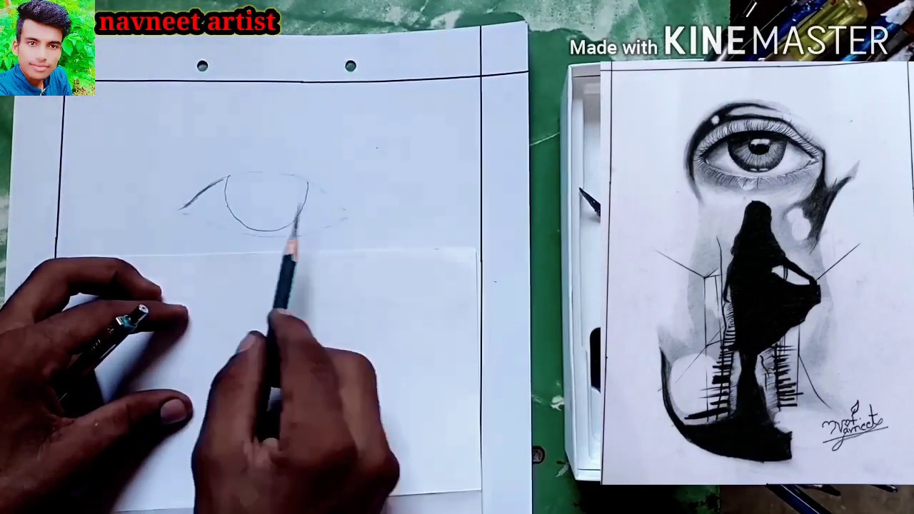 How to make to pencil sketch, drawing sketch banana sikhe YouTube