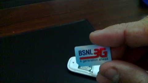 3G USB Modem Configuration Video Part 1