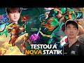 NINJAKIWI NIVELOU COM OS MELHORES, TESTOU a NOVA STATIKK na KAI'SA vs ADC da LPL, 1XN - TOP 1 KR