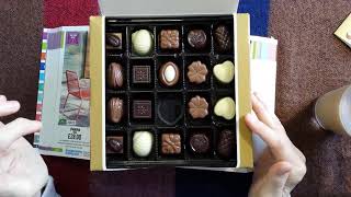 ASMR | Chocolate (Candy) Unboxing / Tasting & Whispered Magazine Browsing Page Turning & Coffee! screenshot 3
