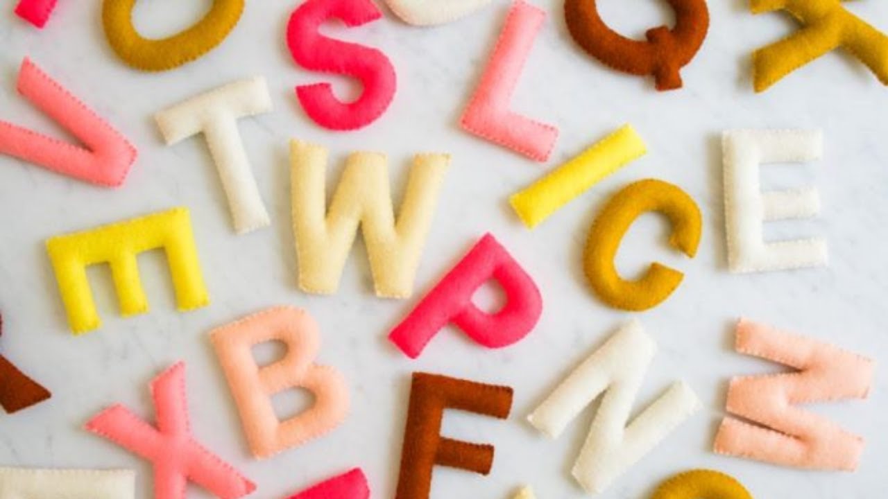 Felt Alphabet Letters |Customized Name Banner | DIY Felt Craft |Baby Gift-Cornovo Home