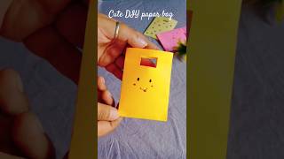 cute DIY papar bag #paparcraft #paparbag #shorts #ytshorts #diy #craft #diyideas #youtube #craftidea