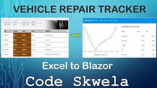 Vehicle Repair Tracker Part 1 | Excel to Blazor