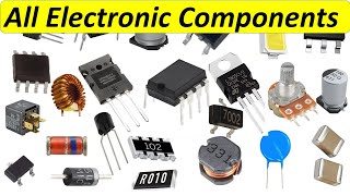 Complete Electronic components course  Motherboard Components names