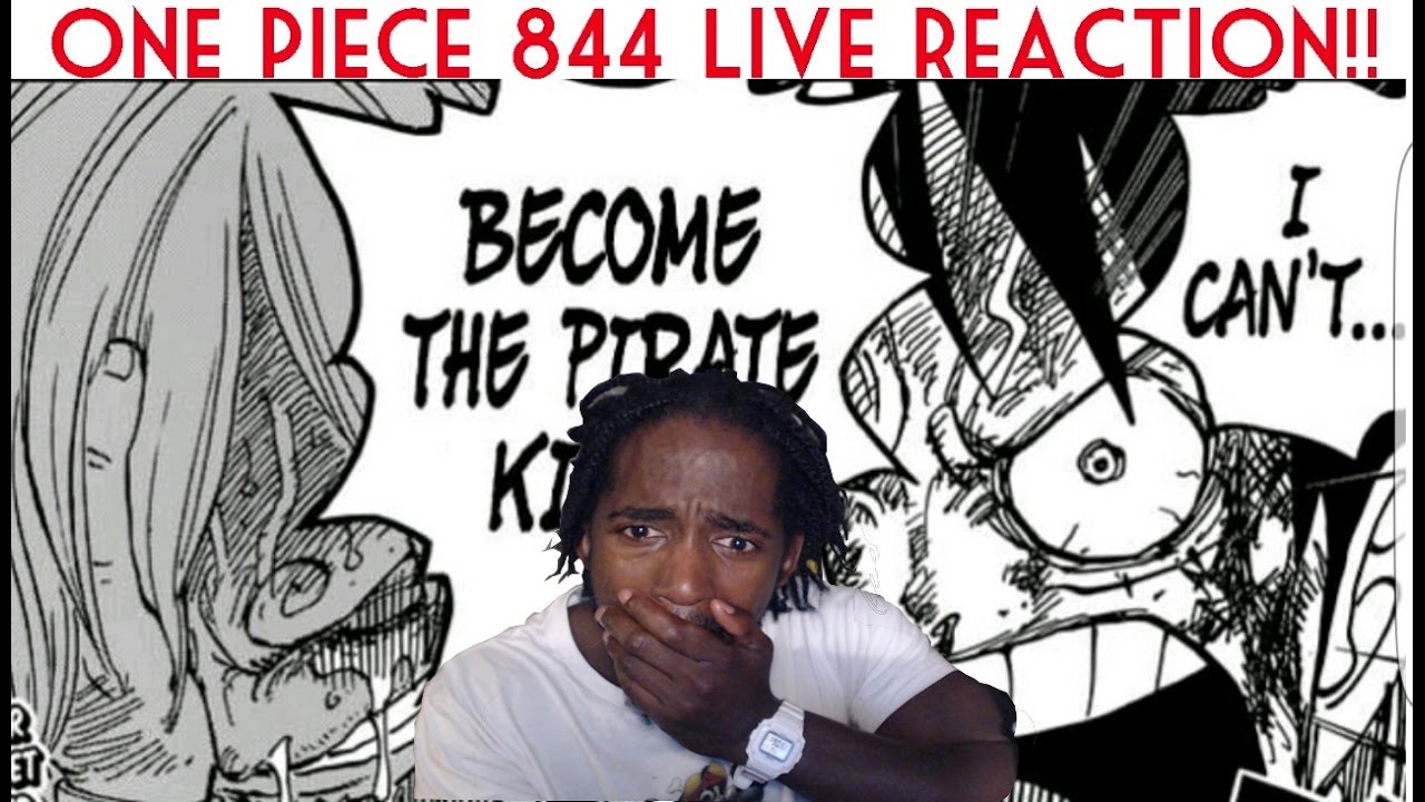 One Piece Chapter 844 Live Reaction ワンピース844 Sanji Vs Luffy Youtube