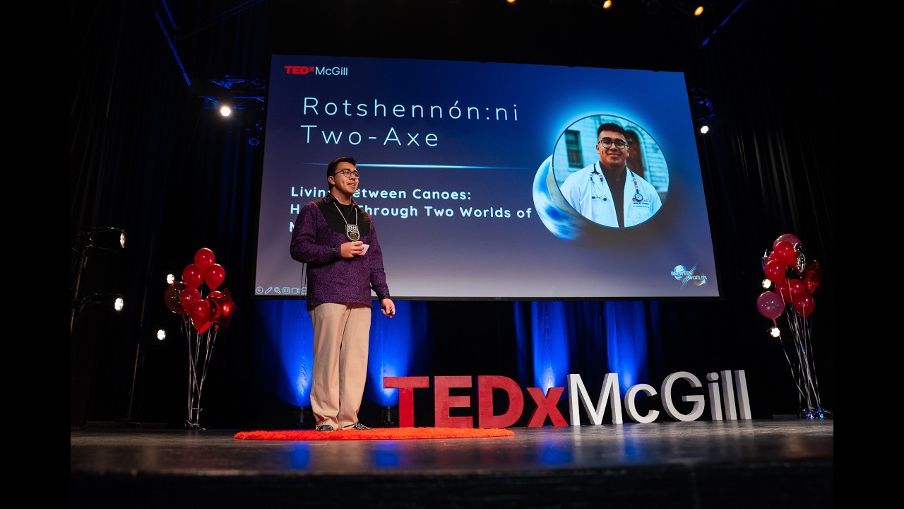 Healing through two worlds of medicine | Rotshennon:ni Two-Axe | TEDxMcGill