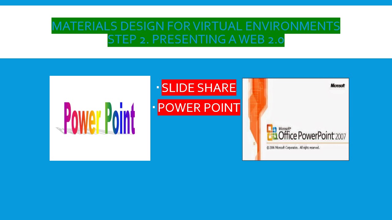 step 2 presenting a web 2 0 - YouTube