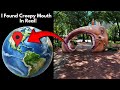 I Found Creepy Mouth In Real On Google Earth Official Maps 🌎#googlemaps #googleearth #viralvideo 