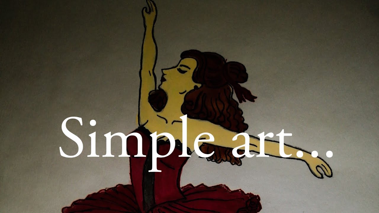 Simple art😊 - YouTube