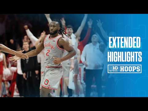 Indiana at Ohio State | EXTENDED HIGHLIGHTS | Big Ten Men's Basketball | 03/07/26