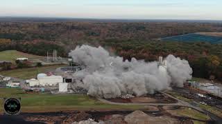 Birchwood Power Plant Implosion on 11.4.21
