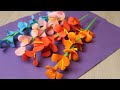 Paper Flower Tutorials Step by Step - Как Сделать Цветы из Бумаги