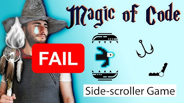 Side-scroller game in vanilla JavaScript: Magic of Code
