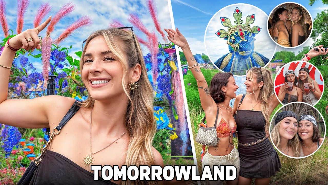 TOMORROWLAND 🔥 HANNBERT & ICH auf dem GRÖSSTEN Festival EUROPAS! ✨