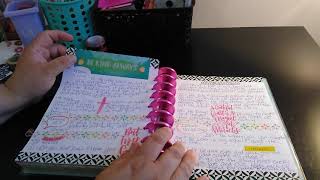 July Monthly 2019:  Scripture Writing Plan Flip-through