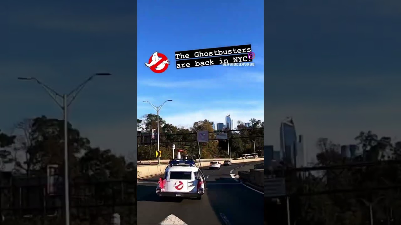 The Ghostbusters are back in NYC!