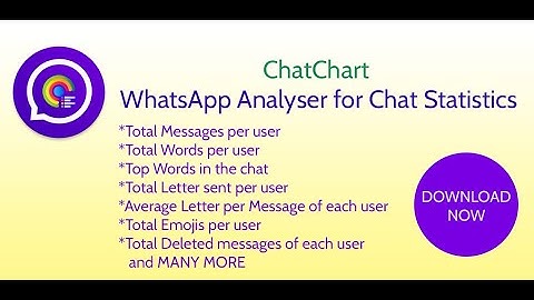 ChatChart |  WhatsApp Analyser for Chat Statistics