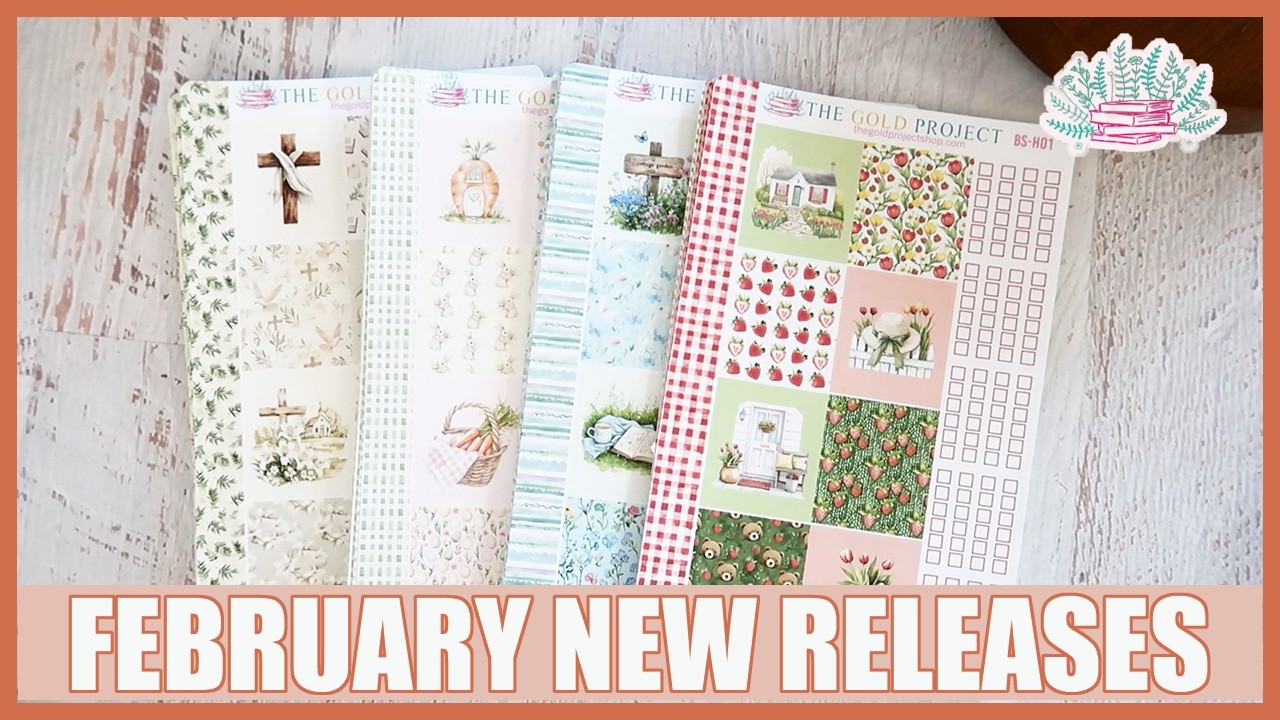 February 2026 New Sticker Releases | Planner Sticker Shop