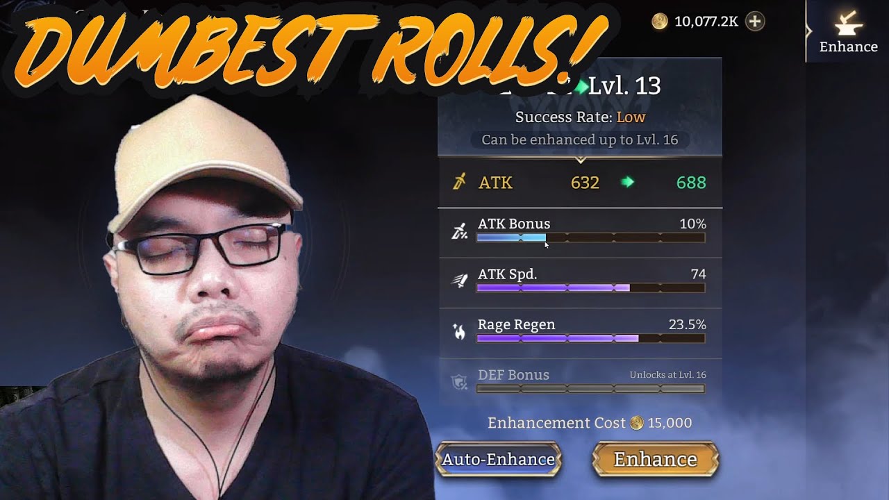 PAINFUL ANCIENT MYTHIC GEAR UPGRADES! [Watcher of Realms]