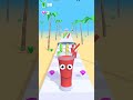 JUICE RUN 🧃☕🥛🍹🍈🍉🍊🍋🍍 All Level #10 Gameplay Walkthrough #JuiceRun #shorts #game