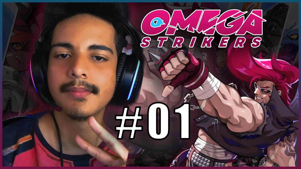 david levi jogando Omega Strikers com os amigos #01