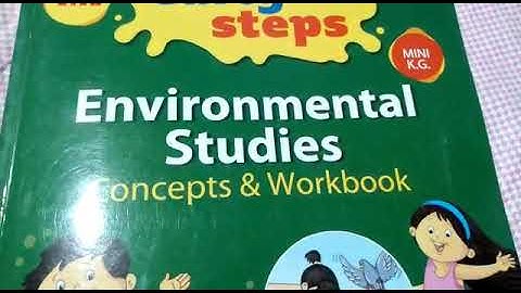 Nursery Environmental studies 24.08.2020