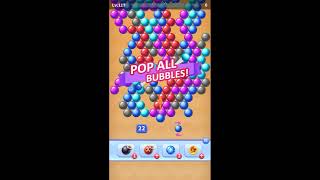 Bubble shooter game with gameplay level 117  bubble shooter game with gameplay 