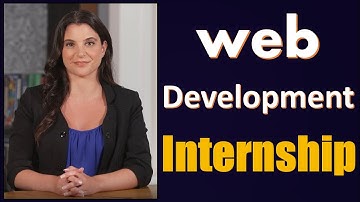 What to expect  in the Web Development Internship?
